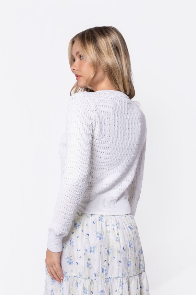 Paige Cardigan (White)