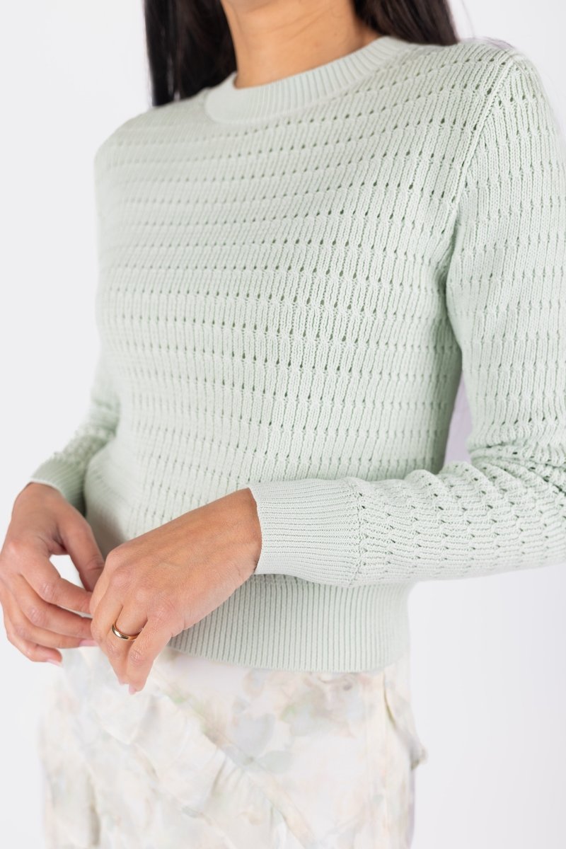 Paige Top (Light Mint)