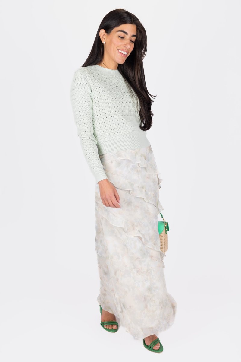Paige Top (Light Mint)
