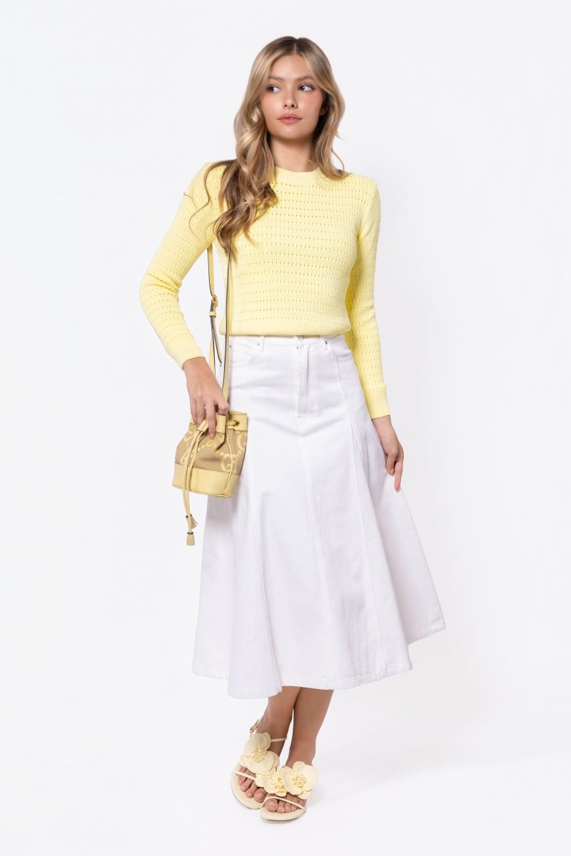 Paige Top (Light Yellow)