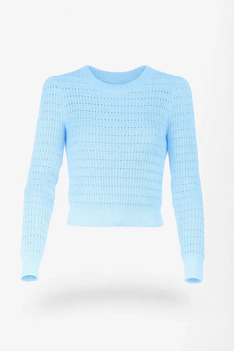 Paige Top (Pastel Blue)