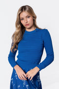 Paige Top (Teal Blue)