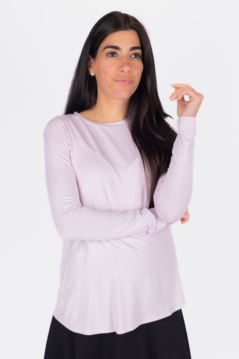 Phoebe Tee (Light Lilac)