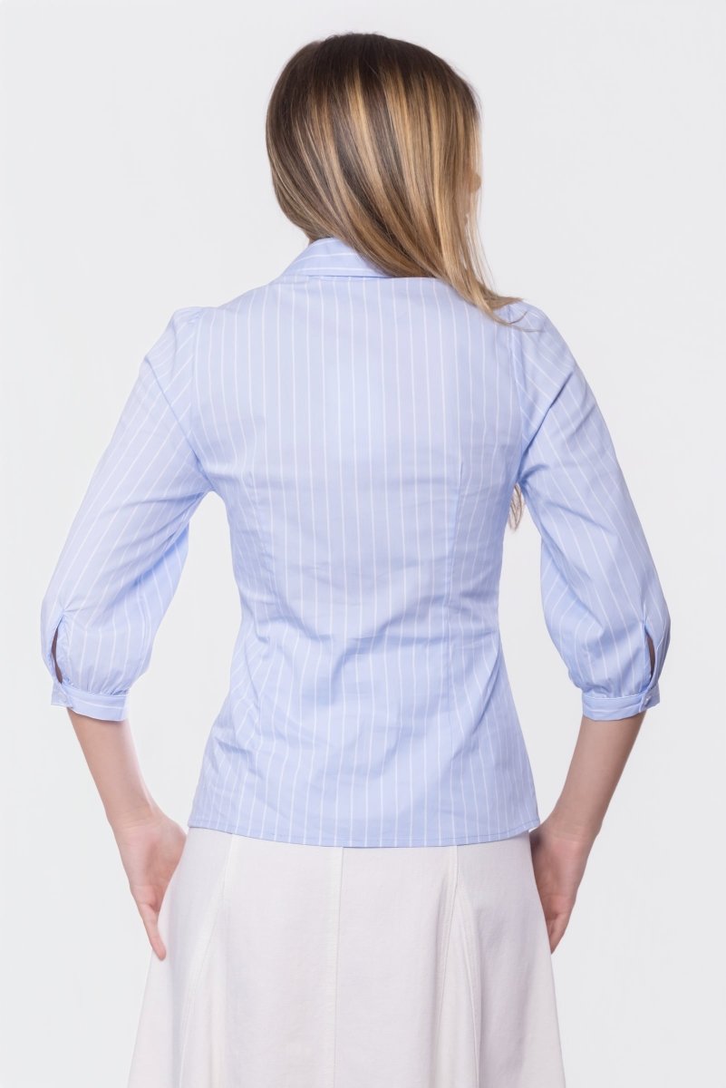 Pia Top (Blue Stripe)