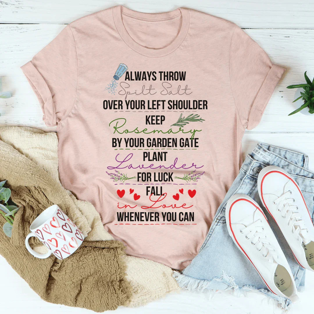 Practical Magic Spilt Salt Tee