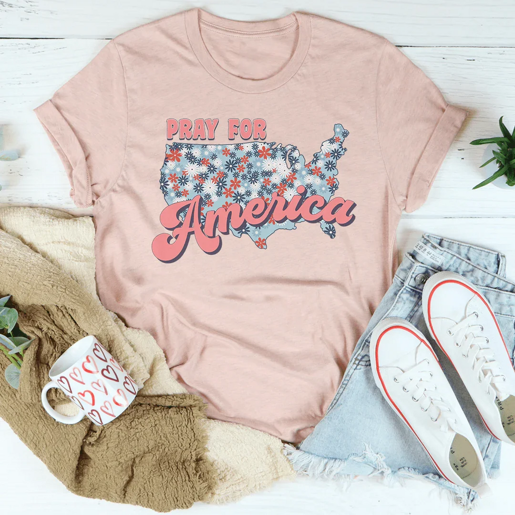 Pray For America Tee