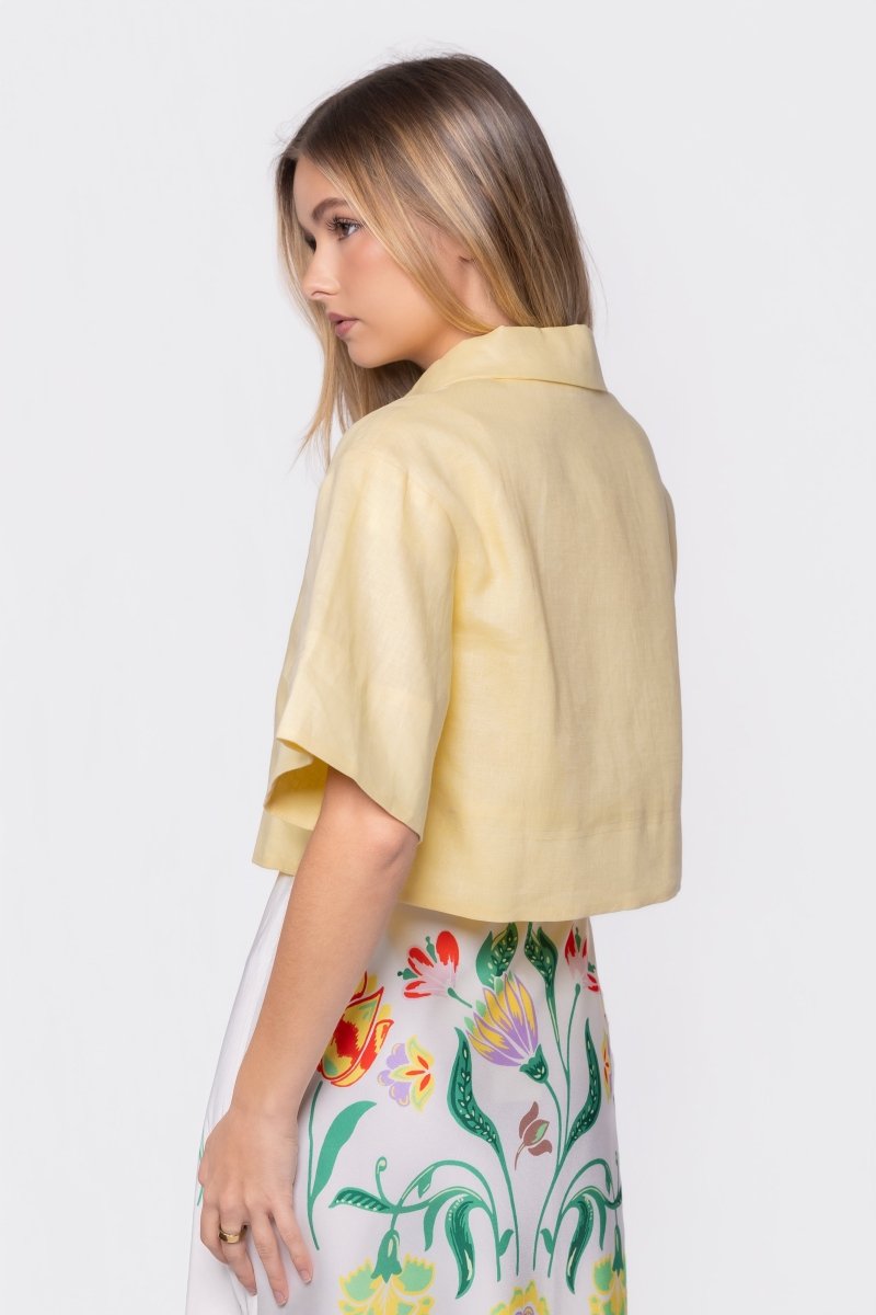 Raya Top (Butter Yellow)