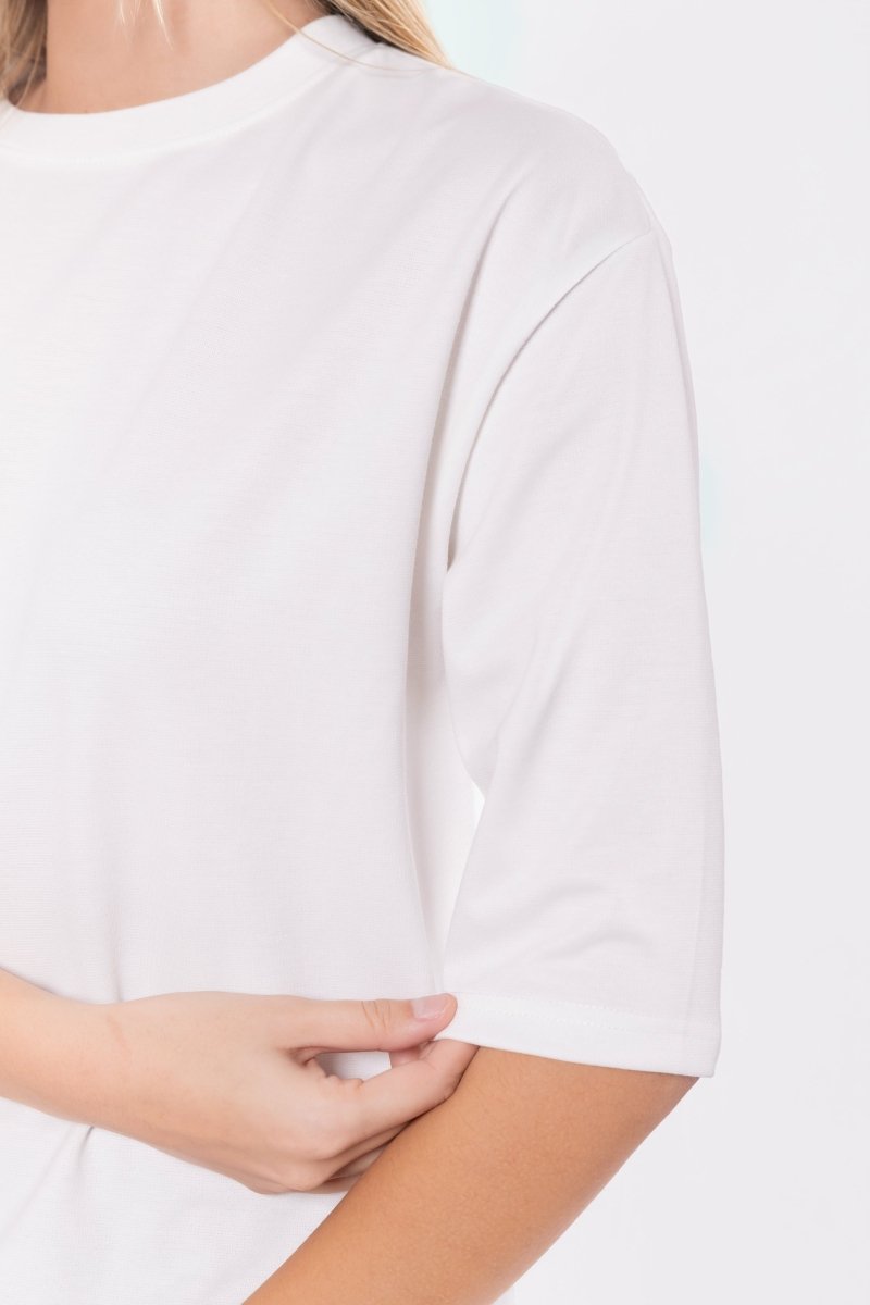 Remi Tee Plain (Powder White)