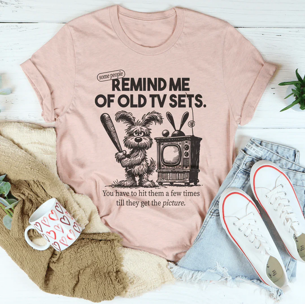 Remind Me Of Old Tv Sets Tee