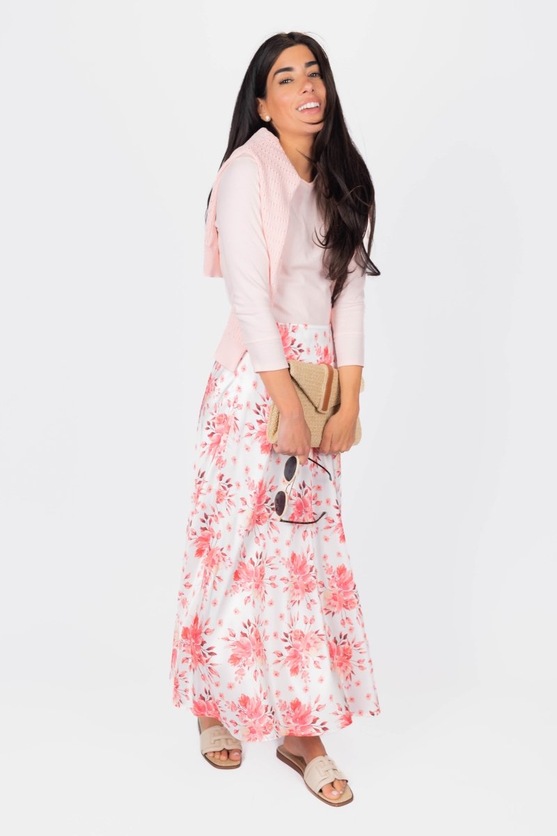 Romi Tee 3/4 Sleeve (Pink Blush)