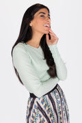Romi Top Long Sleeve (Mint)