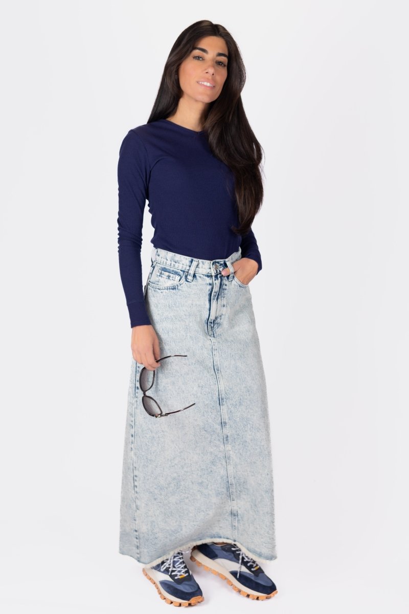 Romi Top Long Sleeve (Navy)