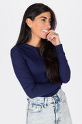 Romi Top Long Sleeve (Navy)