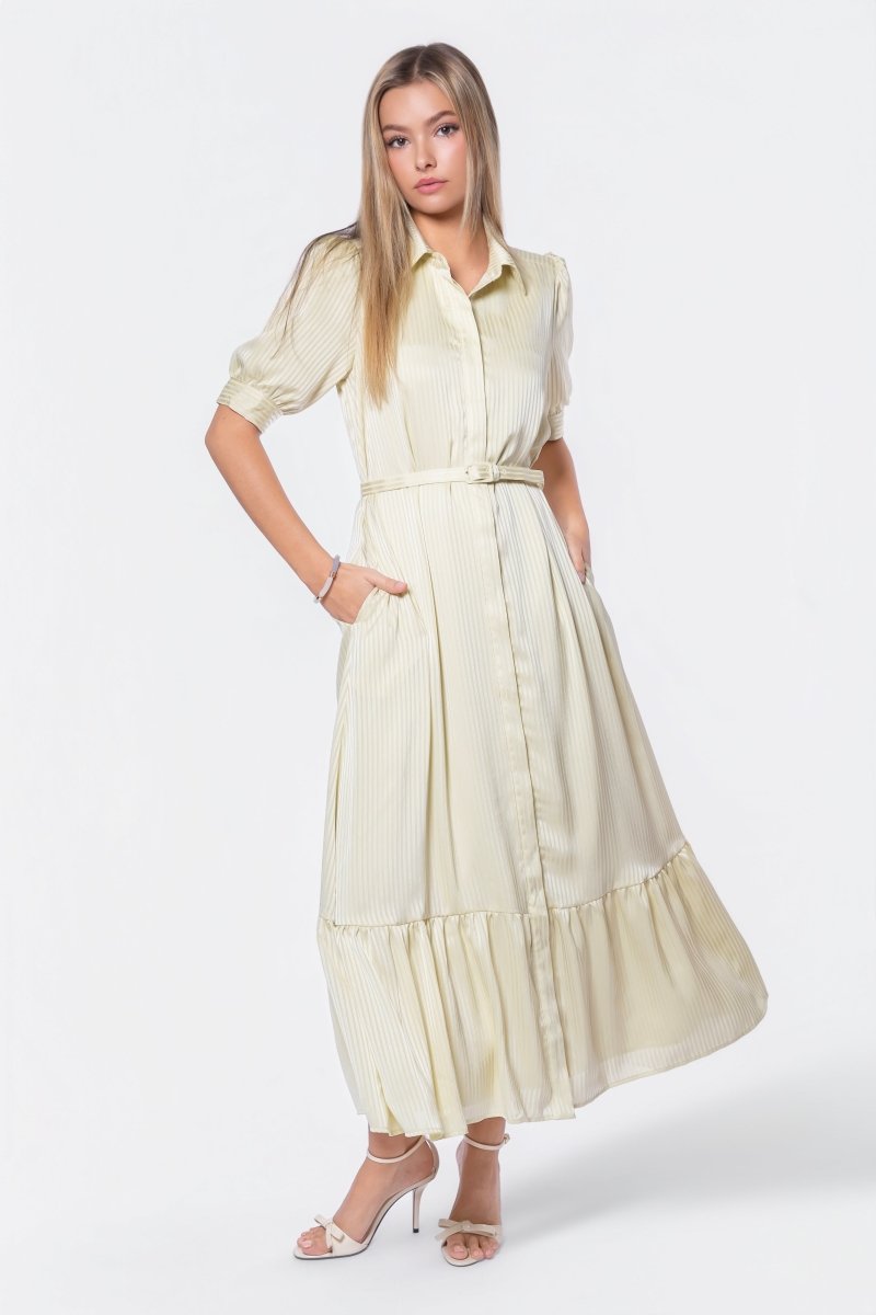Rosalie Dress (Butter Yellow)
