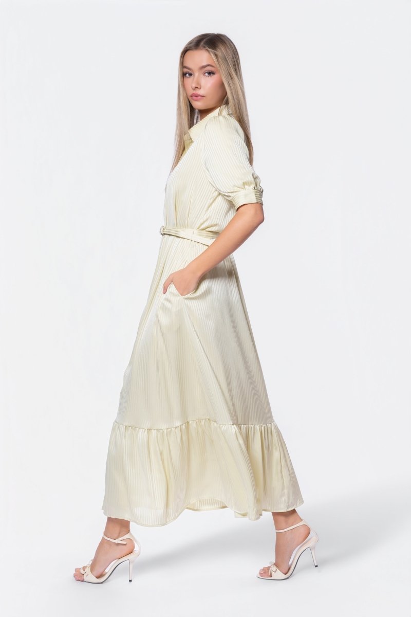 Rosalie Dress (Butter Yellow)