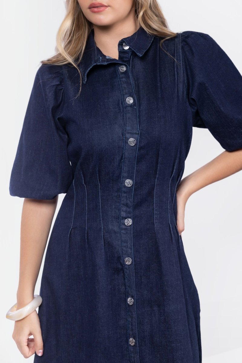 Ruth Dress (Navy)