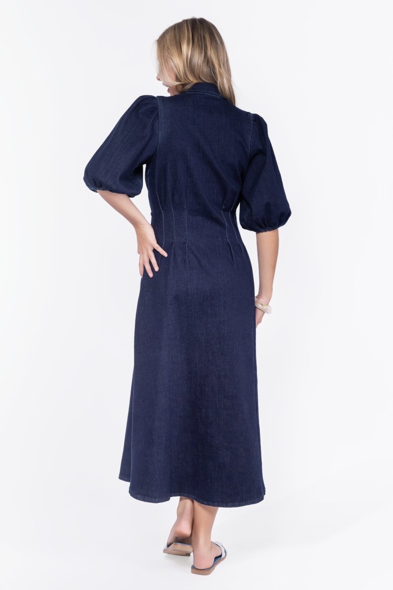 Ruth Dress (Navy)