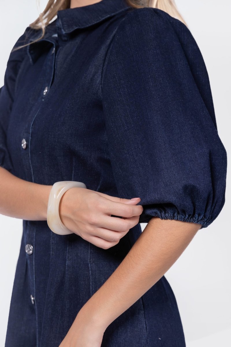 Ruth Dress (Navy)