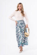 Selena Skirt (Green Pattern)