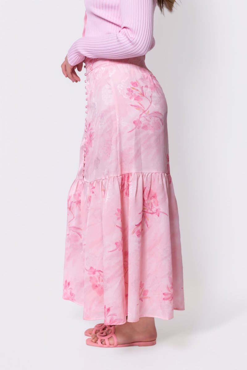 Siena Skirt (Pink Flower)