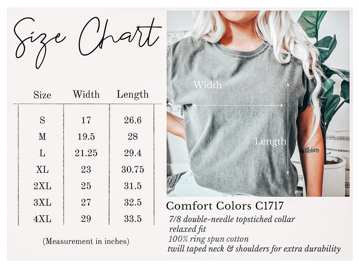 Anti Social Butterfly Comfort Colors Tee