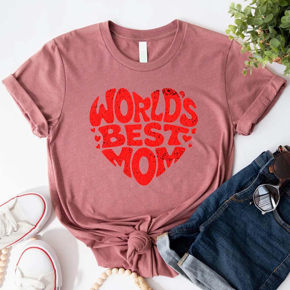 World's Best Mom T-Shirts – Cute, Funny & Stylish Designs for Super Moms