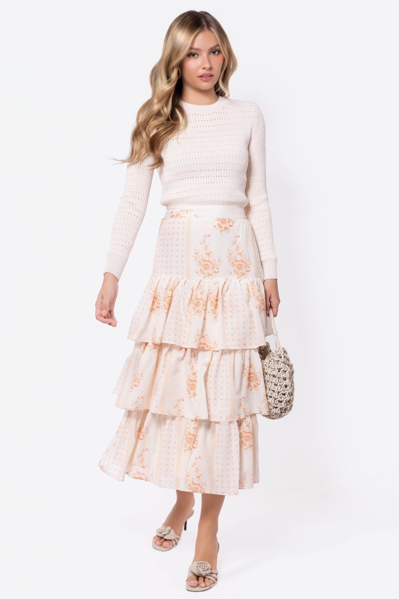Suri Skirt (Ivory)