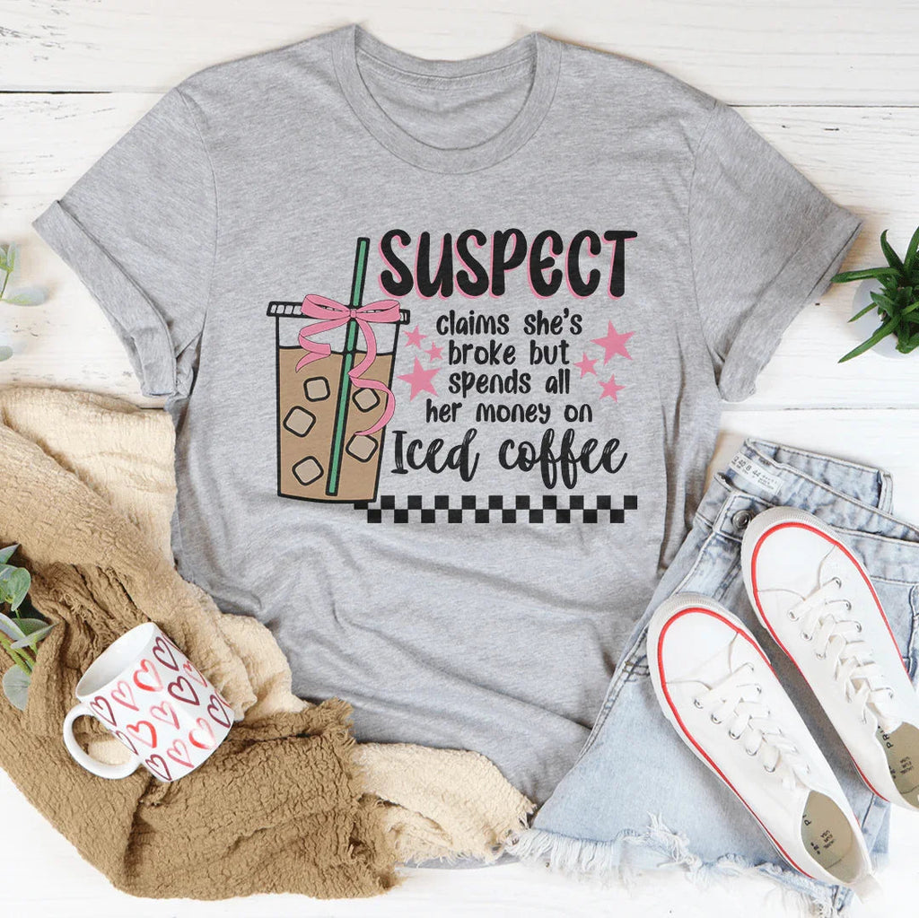 Suspect Claims She's Broke Tee