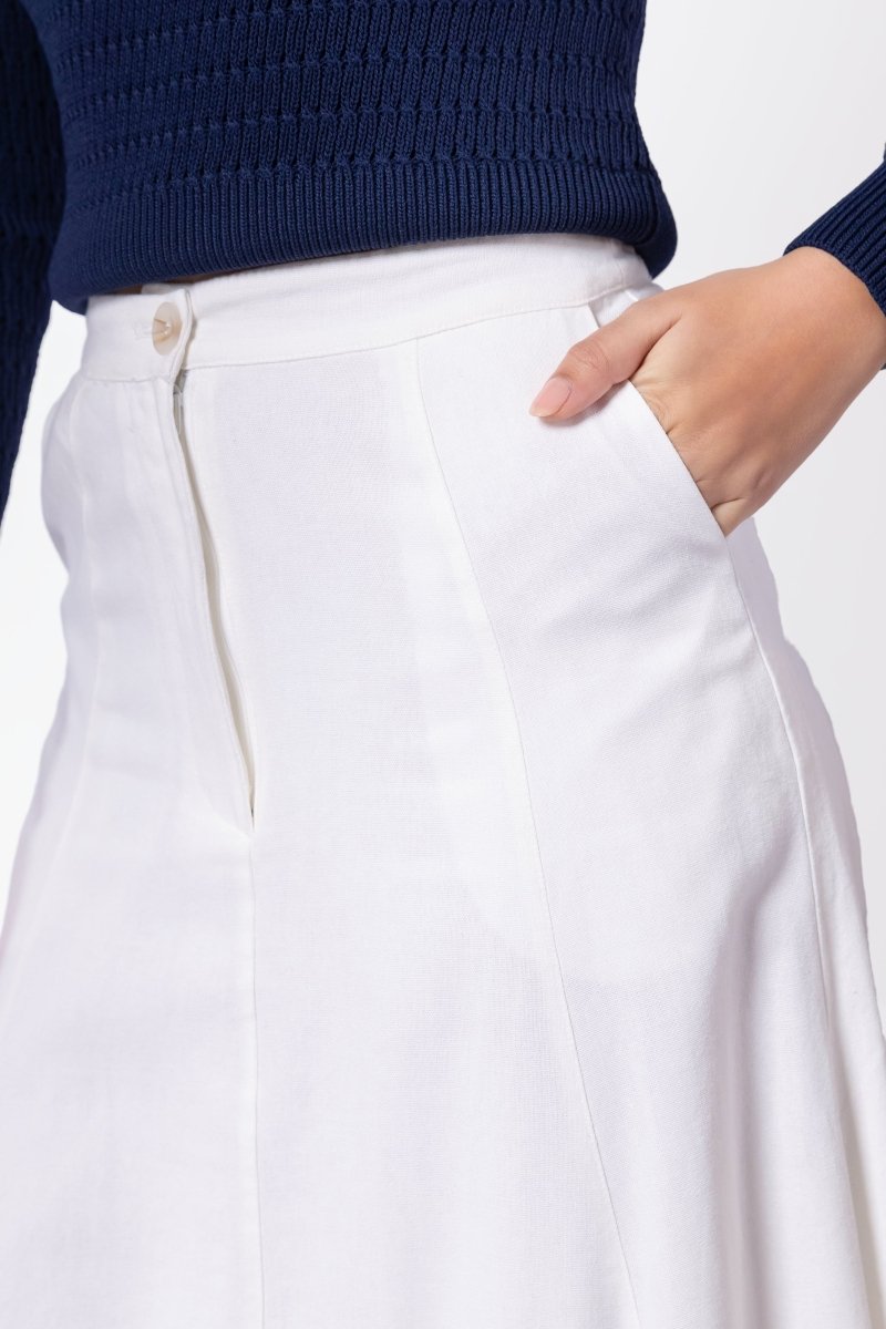 Talia Skirt (White)