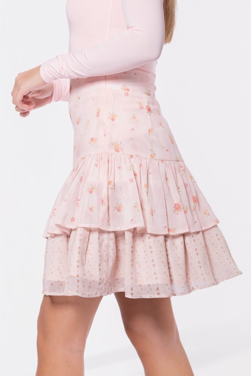 Tessa Skirt (Pink Flower)