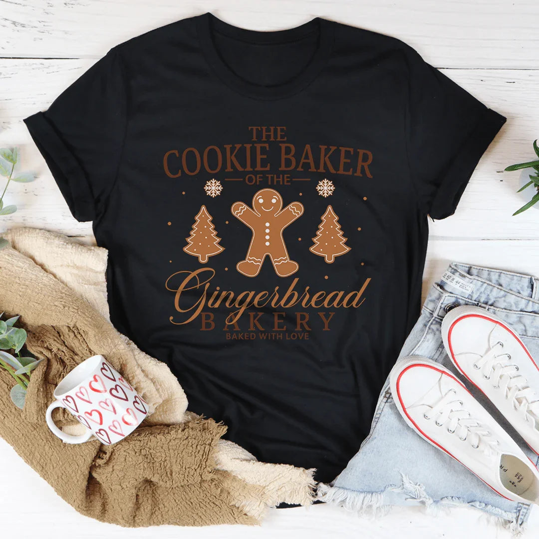 The Cookie Baker Of The Gingerbread Bakery Baked With Love