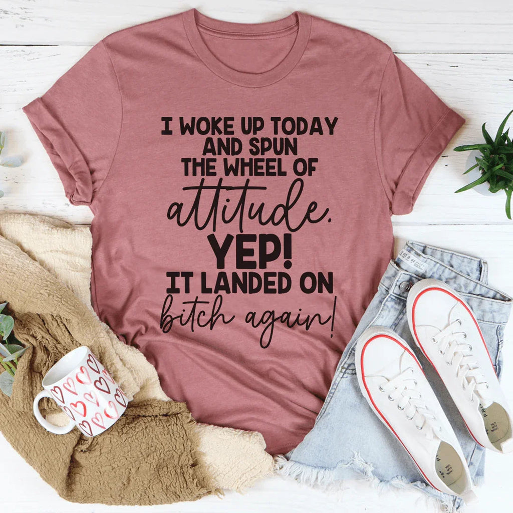 The Wheel Of Attitude Tee