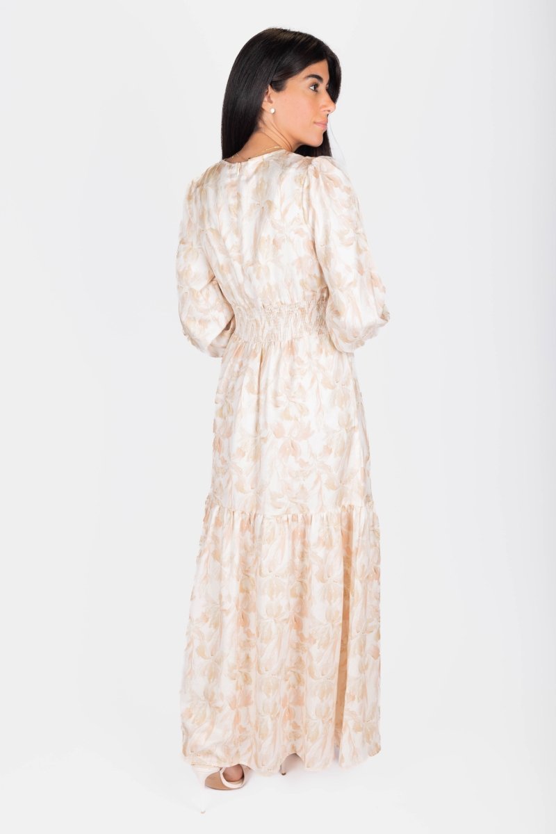 Valentina Dress (Beige)