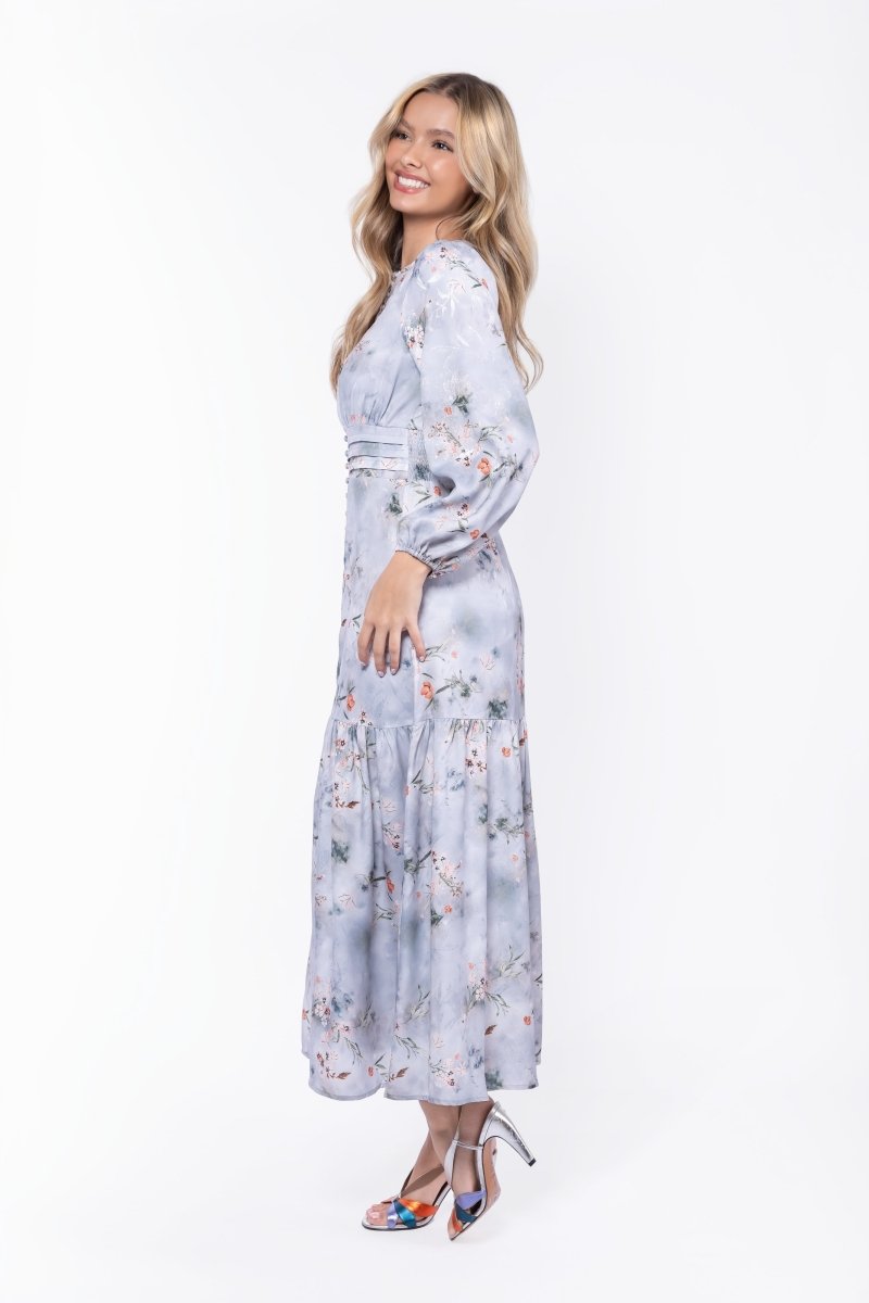 Valentina Dress (Blue Grey)