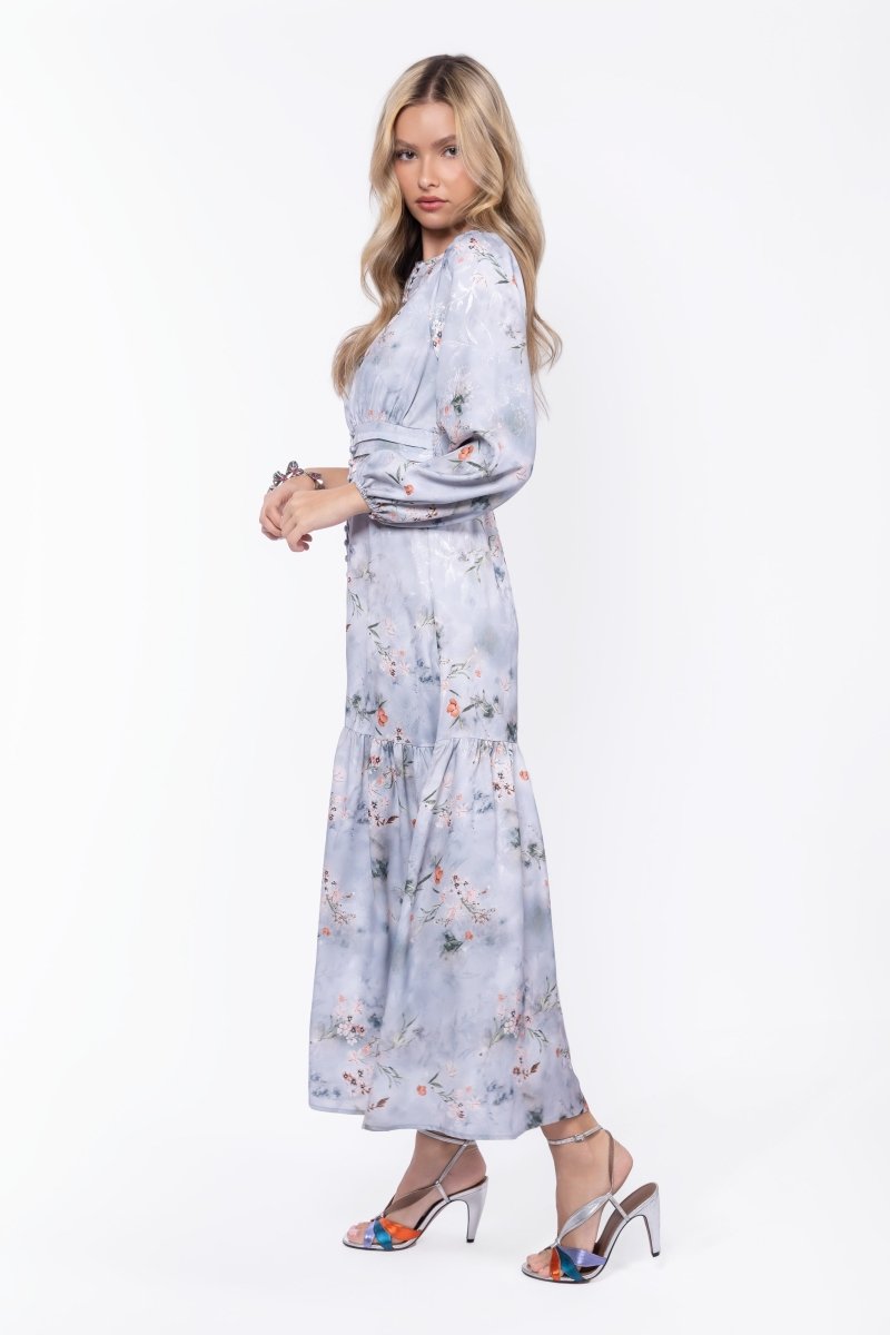 Valentina Dress (Blue Grey)