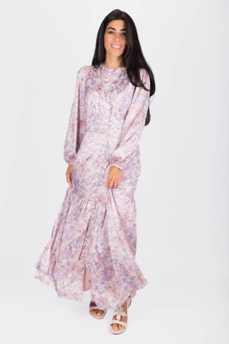 Valentina Dress (Light Peach)