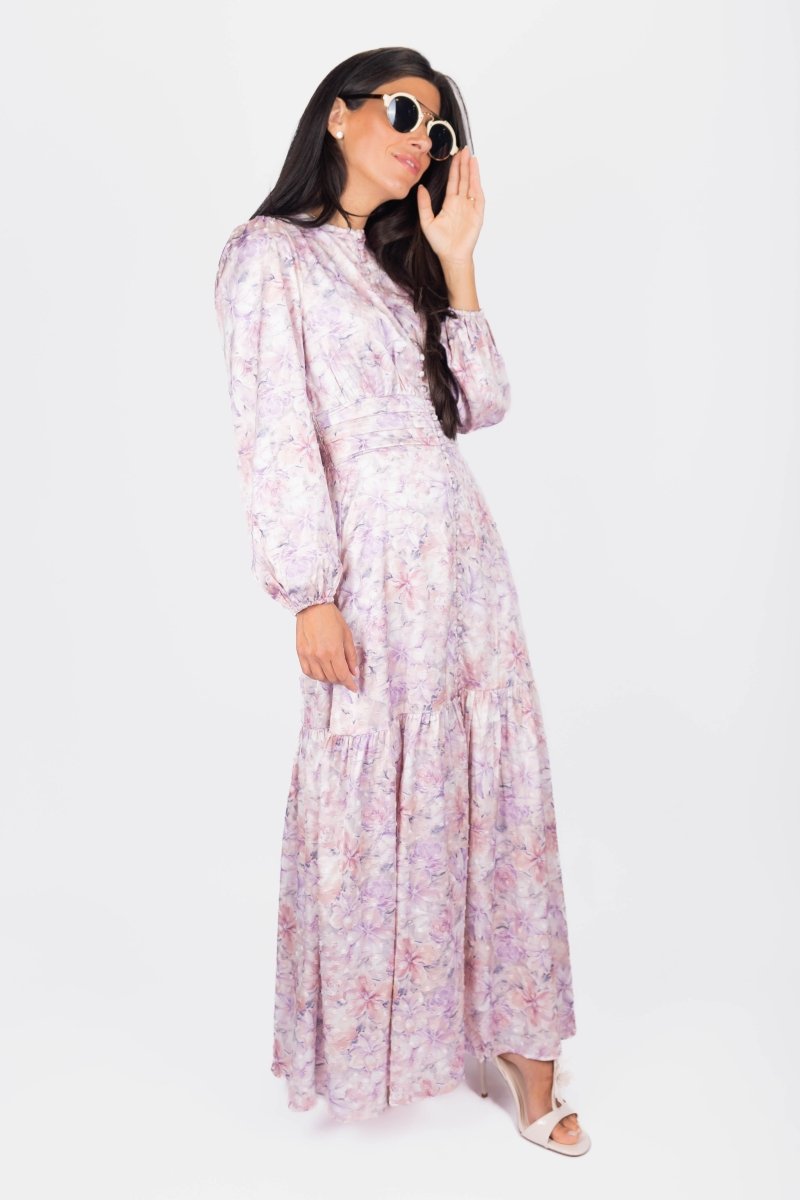 Valentina Dress (Light Peach)