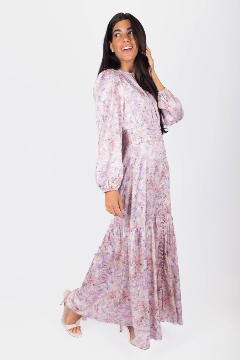 Valentina Dress (Light Peach)