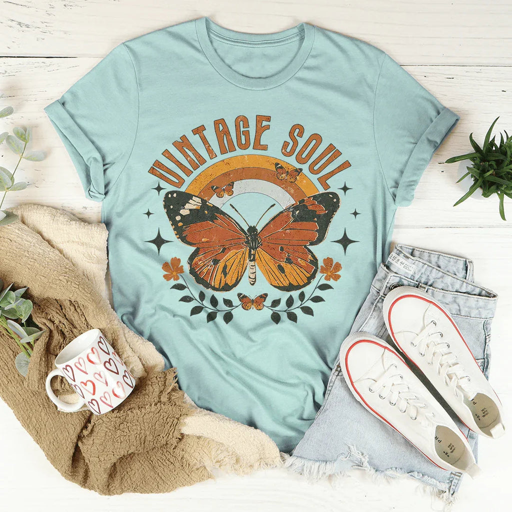 Vintage Soul Butterfly Tee