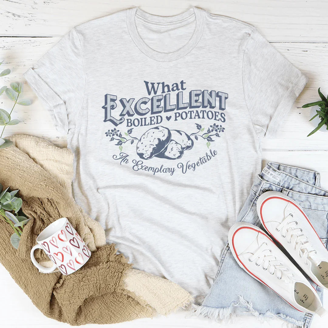 What Excellent Boiled Potatoes An Exemplary Vegetable Tee