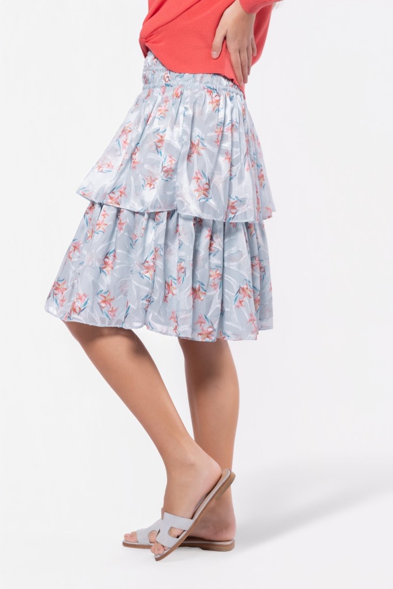 Zena Skirt 26" (Mint Blue)