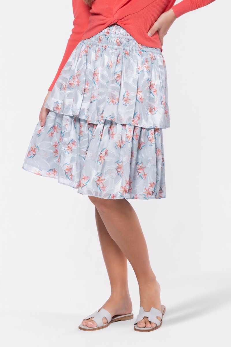 Zena Skirt 26" (Mint Blue)