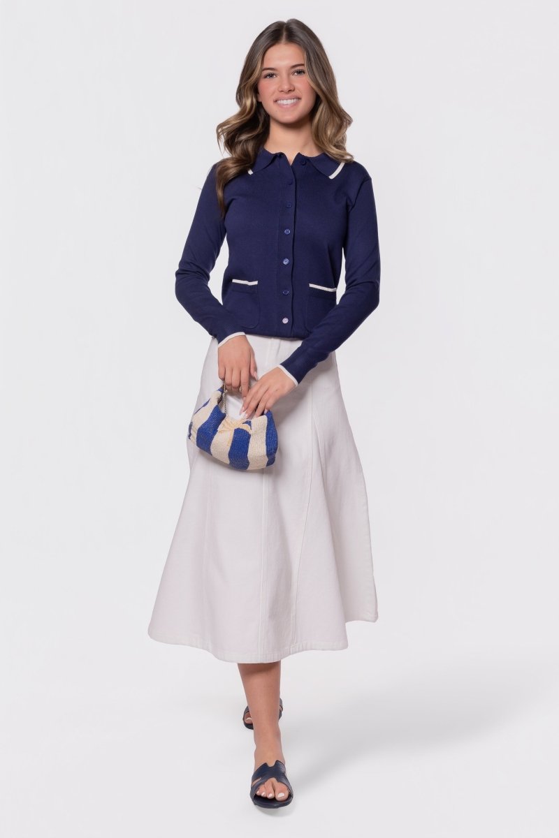 Zoe Cardigan (Navy)